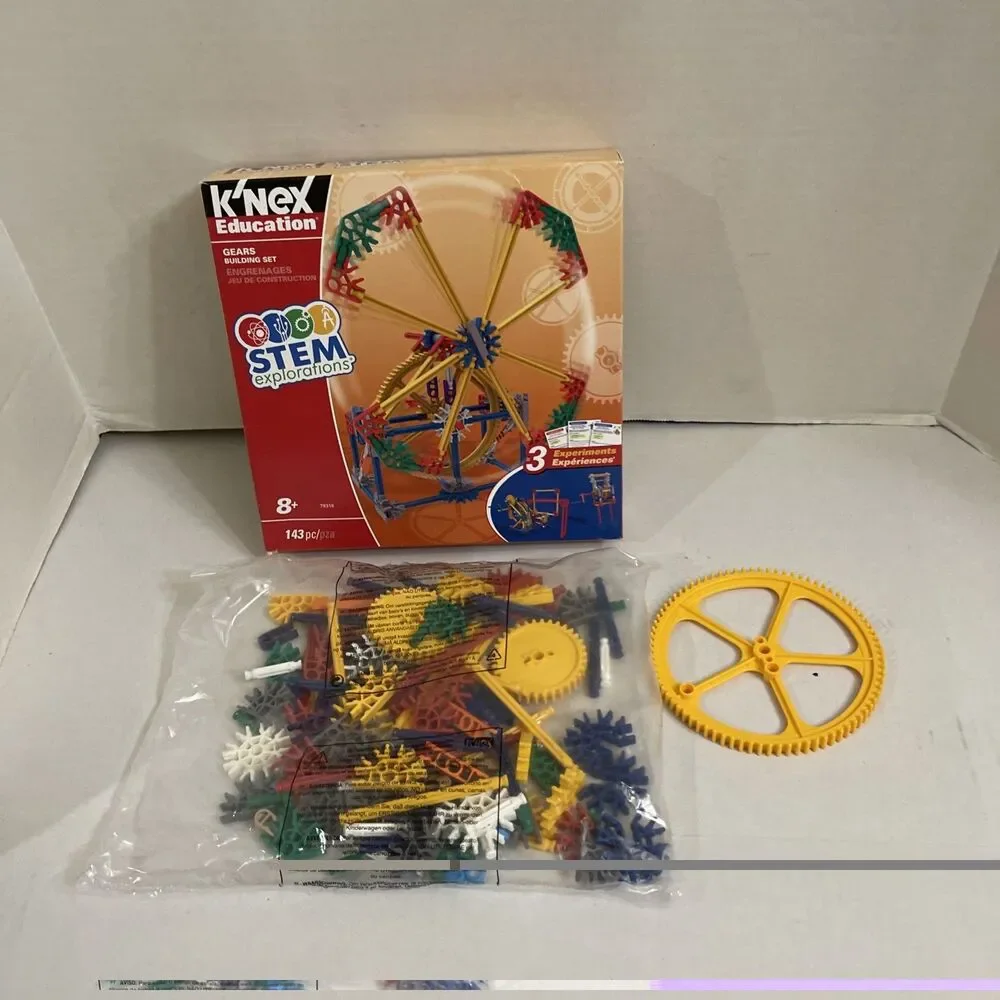 K'NEX Education STEM EXPLORATIONS: Gears Building Set Construction 143 Pieces
